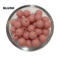 Image 1 of 45-50PC. 10MM Round Silicone Beads/Keychain Making Beads/Jewelry Making Beads/D.I.Y. crafts