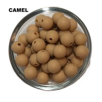 Image 4 of 45-50PC. 10MM Round Silicone Beads/Keychain Making Beads/Jewelry Making Beads/D.I.Y. crafts