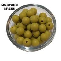 Image 8 of 45-50PC. 10MM Round Silicone Beads/Keychain Making Beads/Jewelry Making Beads/D.I.Y. crafts