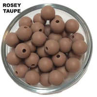 Image 12 of 45-50PC. 10MM Round Silicone Beads/Keychain Making Beads/Jewelry Making Beads/D.I.Y. crafts