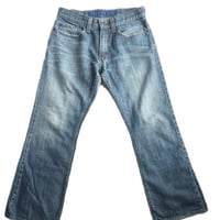 Image 2 of Men's Levi's 527 Jeans, , Vintage 2006,  low rise , boot cut, med wash , 31 / 30 