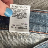 Image 7 of Men's Levi's 527 Jeans, , Vintage 2006,  low rise , boot cut, med wash , 31 / 30 