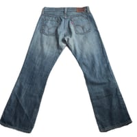 Image 3 of Men's Levi's 527 Jeans, , Vintage 2006,  low rise , boot cut, med wash , 31 / 30 