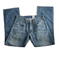 Image 8 of Men's Levi's 527 Jeans, , Vintage 2006,  low rise , boot cut, med wash , 31 / 30 