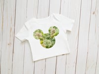 Image 3 of Succulents Mickey Baby Top Succulent Plants Toddler Shirt Baby Body’s 