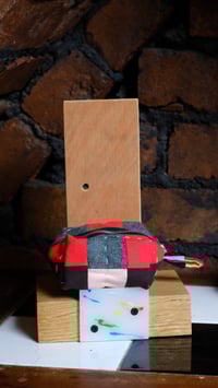 Image 1 of Wool quilt mini travel bag