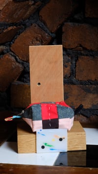 Image 2 of Wool quilt mini travel bag