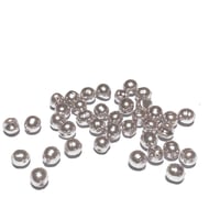 Image 1 of 60PC. GRAY fresh water nugget/potato shaped pearls/6MM Fresh Water Pearls/60PC. Genuine pearls