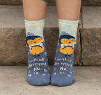 Image 2 of With Respect, No Ankle Socks