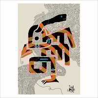 Image 3 of Crow Serpent Print