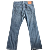 Image 3 of Men's Levi's 527 Vintage ''2012''  low rise boot cut dark wash, SZ 33/32 