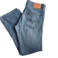 Image 1 of Men's Levi's 527 Vintage ''2012''  low rise boot cut dark wash, SZ 33/32 