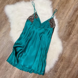 Image of Vintage "Partners" by Mervyn's Satin Slip - Size S