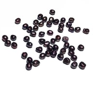 Image 1 of 50PC. CHESTNUT High Luster nugget/potato shape fresh water pearls/9x7MM Fresh Water Pearls