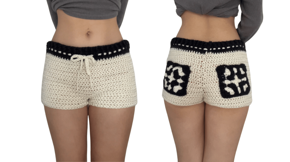 Image of Panda Mini Shorts