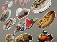 Image 1 of Fun Food Stickers