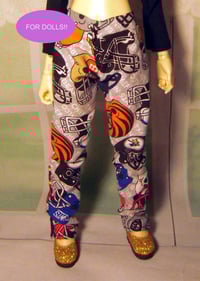 Image 1 of Handmade sporty pants for minifee, slim 1/4 bjd doll