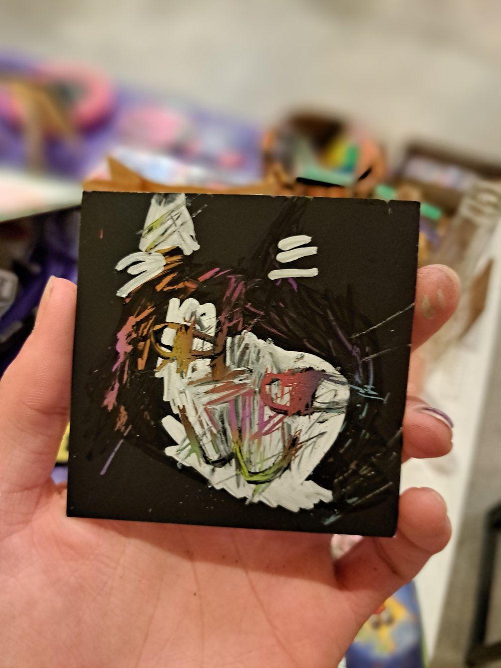 Image of Scratch paper drawings