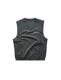Image 1 of Wreath Nylon Pullover Vest Grey