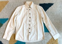 Image 1 of S.E.H Kelly 2014aw made in England Kelly collar cotton/linen shirt, size S