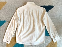 Image 6 of S.E.H Kelly 2014aw made in England Kelly collar cotton/linen shirt, size S