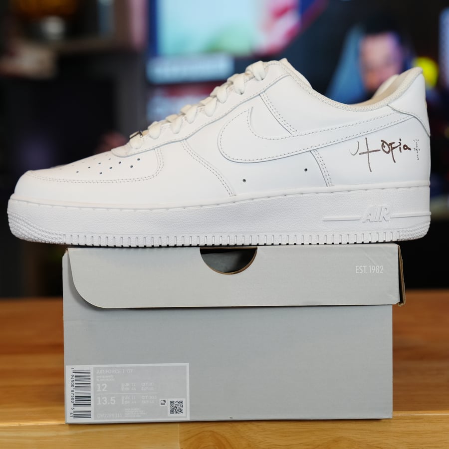 Image of Nike Air Force 1 Low '07 White (Travis Scott Cactus Jack Utopia Edition)