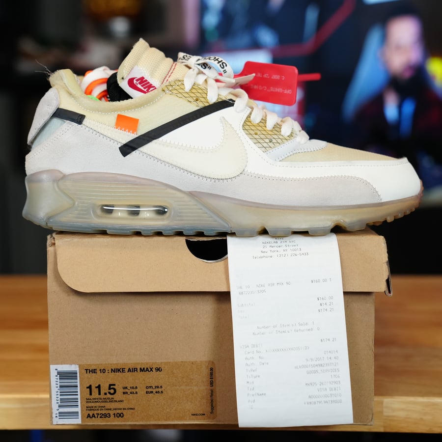 Image of Nike Air Max 90 Off-White The Ten