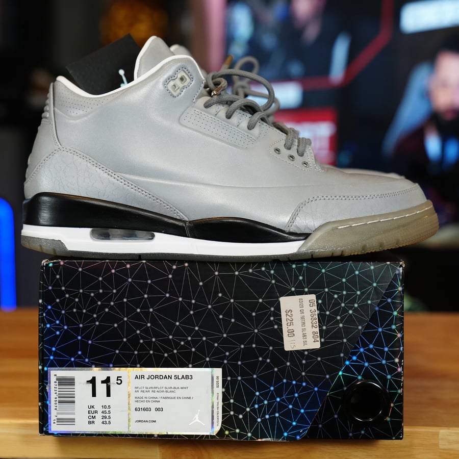 Image of Jordan 3 Retro 5Lab3 Reflective