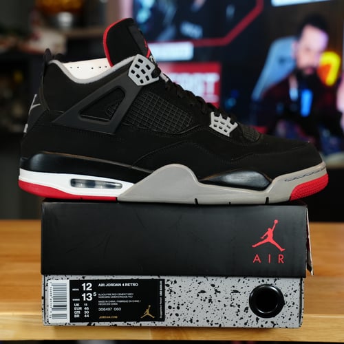 Image of Jordan 4 Retro Bred (2019)