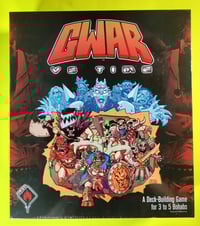 Image 1 of GWAR vs. TIME Board Game BRAND NEW Still In It's Factory Sealed Shrink Wrap Deck Building Game