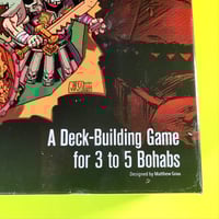 Image 4 of GWAR vs. TIME Board Game BRAND NEW Still In It's Factory Sealed Shrink Wrap Deck Building Game