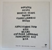 Image 2 of 2025 Second Press Choke Combat S/T LP