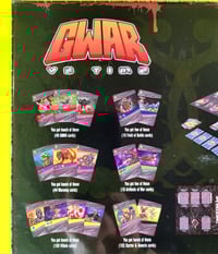 Image 9 of GWAR vs. TIME Board Game BRAND NEW Still In It's Factory Sealed Shrink Wrap Deck Building Game