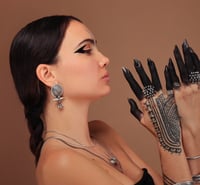 Image 3 of Tribal Vintage Earrings 