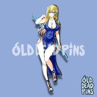 Image 2 of National Treasure Cosplay Enamel Pin