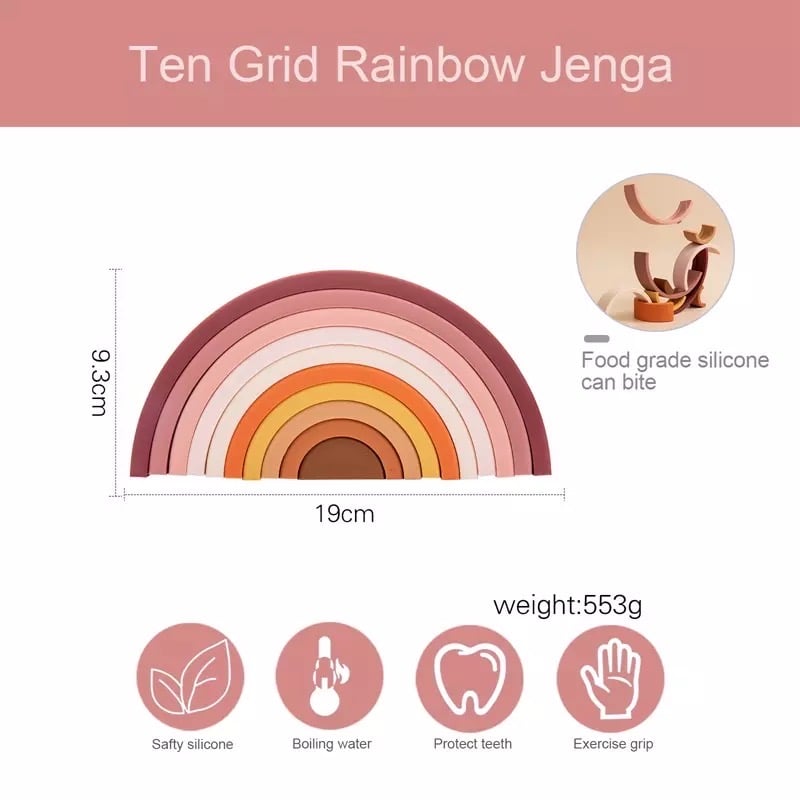Image of ‘Baby Rainbow’ Stacking 