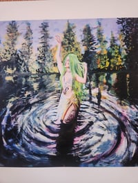 Image 1 of "Lady of the lake" print