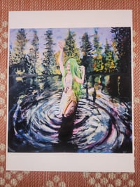 Image 2 of "Lady of the lake" print