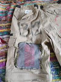 Image 5 of Cargo utility patch pants