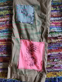 Image 8 of Cargo utility patch pants