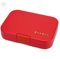 Image 2 of Yumbox Original Bento Box 6 Compartments Roar Red Race Car