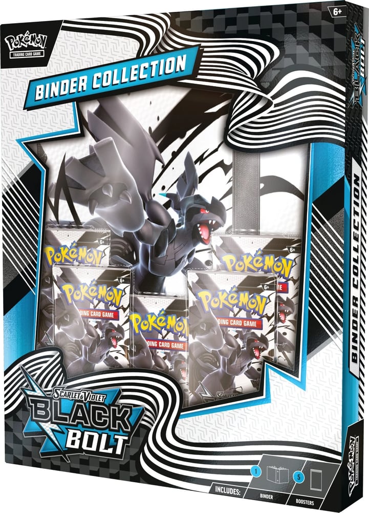 Image of Pokémon Black Bolt Binder Collection - Coming July 2025