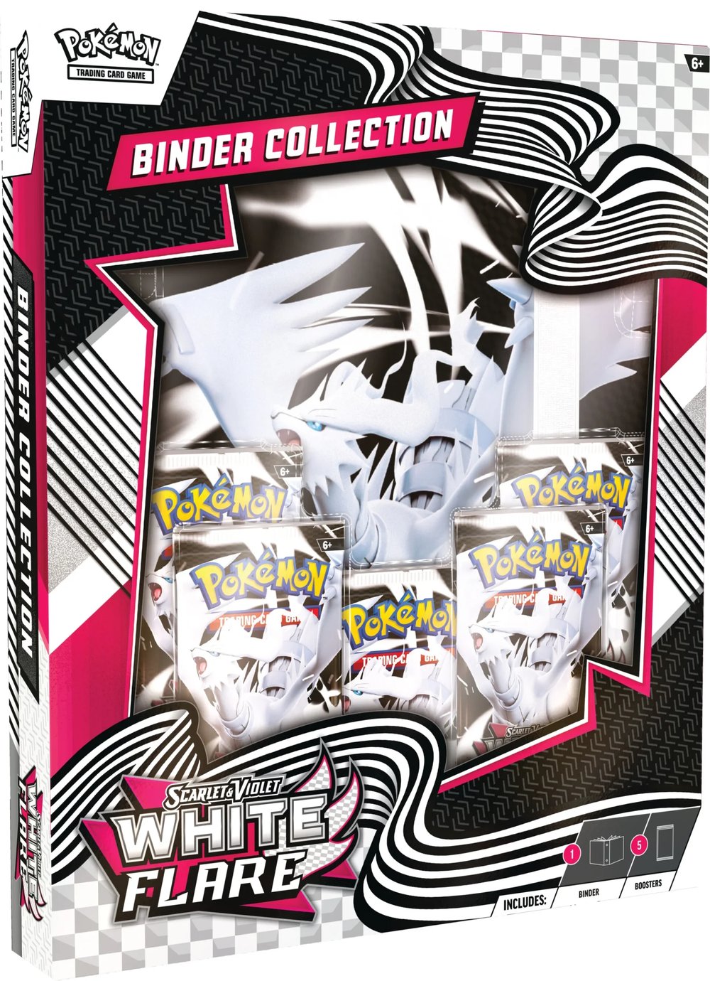 Image of Pokemon White Flare Binder Collection - Coming July 2025