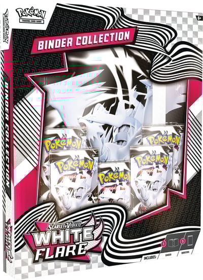 Image of Pokemon White Flare Binder Collection - Coming July 2025