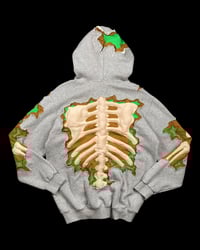 Image 6 of CRACKY BONES "NY" HOODIE SIZE L