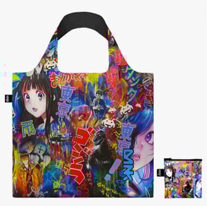 Image of LOQI x DANK - collaboration - ‘Tokyo Pop!’ Tote bag
