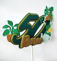 Image 5 of Personalized Dog Lovers Corgi Cake Topper Cake Centerpiece. Pet Lovers Party Decor