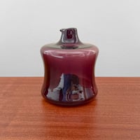 Image 1 of Timo Sarpaneva 2509 Purple Stackable Glass Bottle