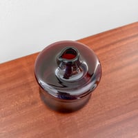 Image 2 of Timo Sarpaneva 2509 Purple Stackable Glass Bottle