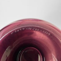 Image 4 of Timo Sarpaneva 2509 Purple Stackable Glass Bottle